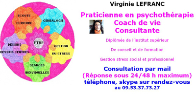 Virginie Lefranc, praticienne en psychothérapie
