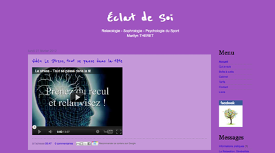 Marilyn THERET  Relaxologie – Sophrologie – Psychologie du Sport