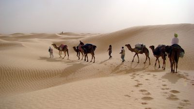 Trek – Sophrologie et découverte de Soi – Désert Tunisien du 02/05/2014 au 9/05/2014