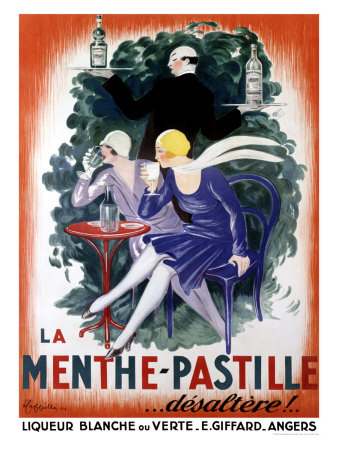 La Menthe-Pastille, une liqueur digestive et thérapeutique