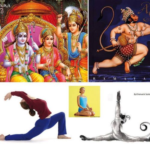 Yoga et développement personnel: Hanumasana, Anjaneyasana,Virasana