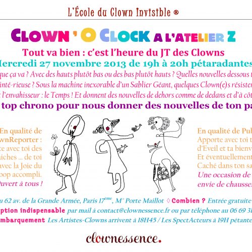 Scène Ouverte Clown o’Clock