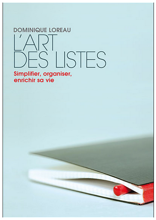 Livre de développement personnel « L’art des listes » de Dominique Loreau