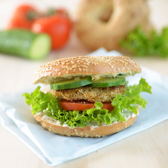 Recette végétarienne-Burger Vegan