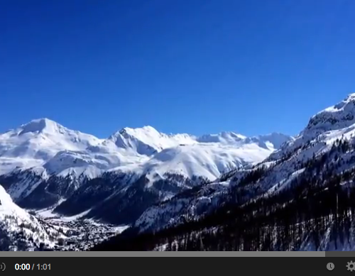 Méditation dans les alpes