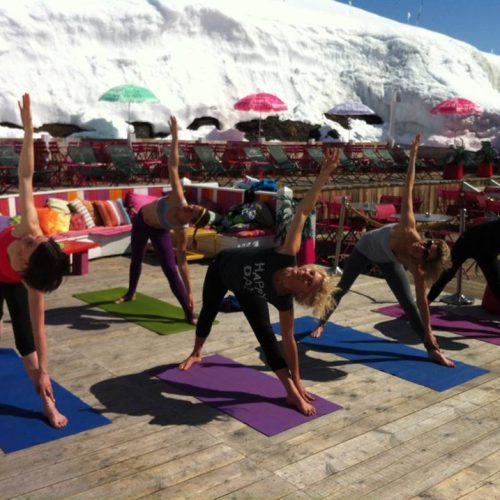 Yoga Festival à Val d’isère 2014