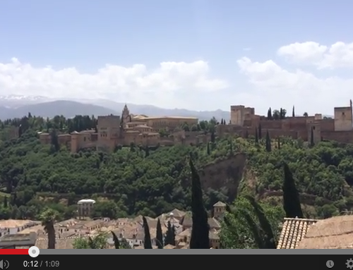 Méditation monde à l’Alhambra-Espagne