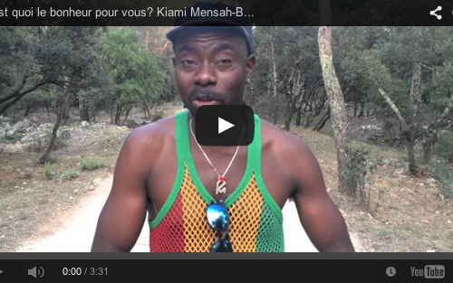 C’est quoi le bonheur pour vous? Kuami Mensah-Benin