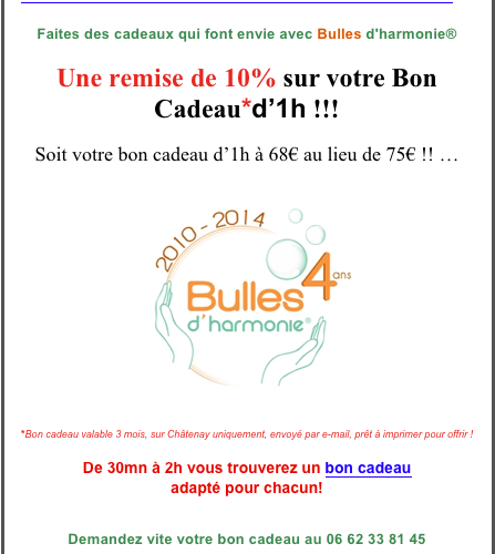 Bulles d’harmonie