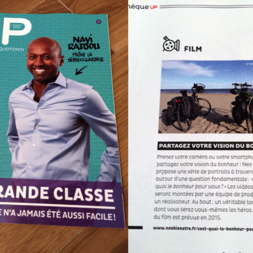 L’agence de communication Neo-bienêtre dans le magazine UP