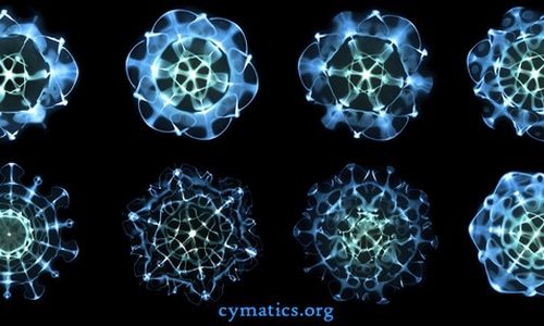 La Cymatique ou comment le son crée la forme Om̐