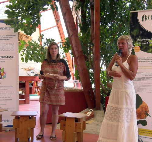 Isabelle Hercelin au festival pour l’école de la vie