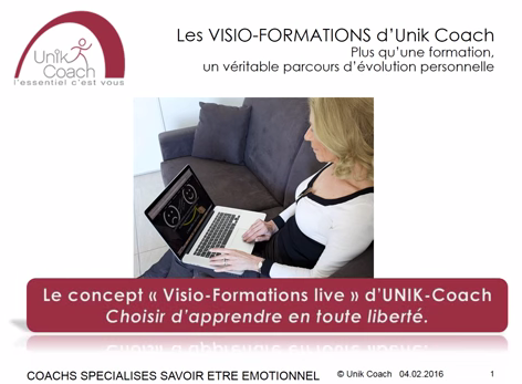 Unik-Coach vous propose des visio-formations