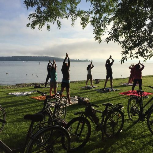 Retour du séjour vélo, yoga et méditation au lac de constance
