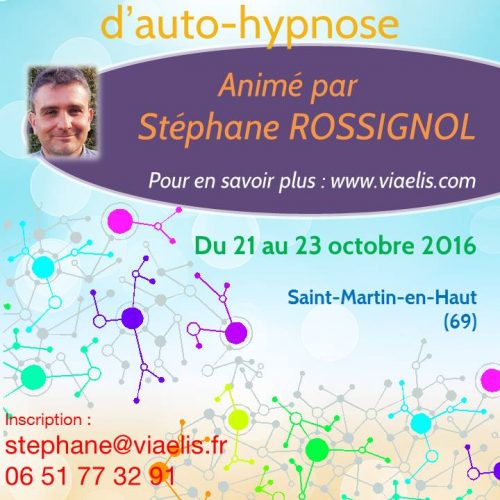 Techniques d’hypnose et d’auto-hypnose – 21-23 octobre