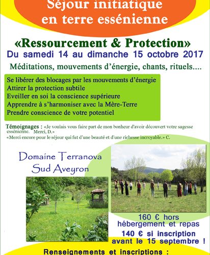 Séjour ressourcement et protection en Aveyron