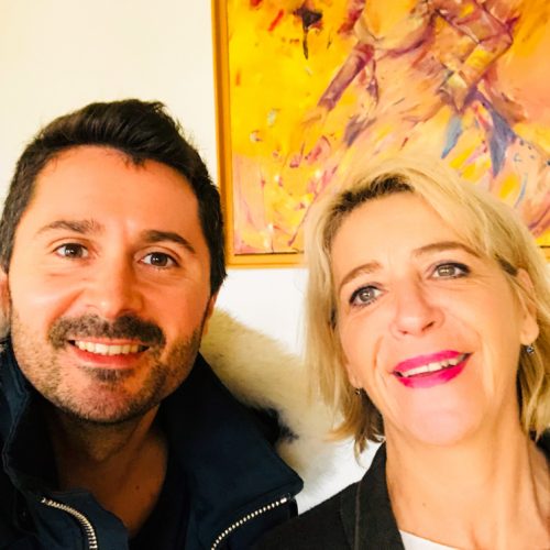 Julien Peron et Anne-Marie Gaignard